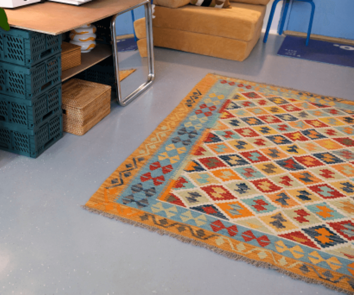 Ковер из шерсти, 200х160см