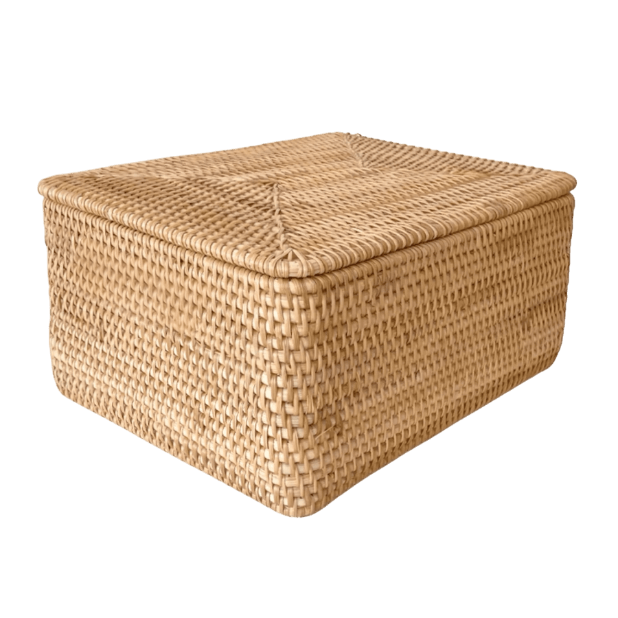 Короб из ротанга без ручек, Размер L