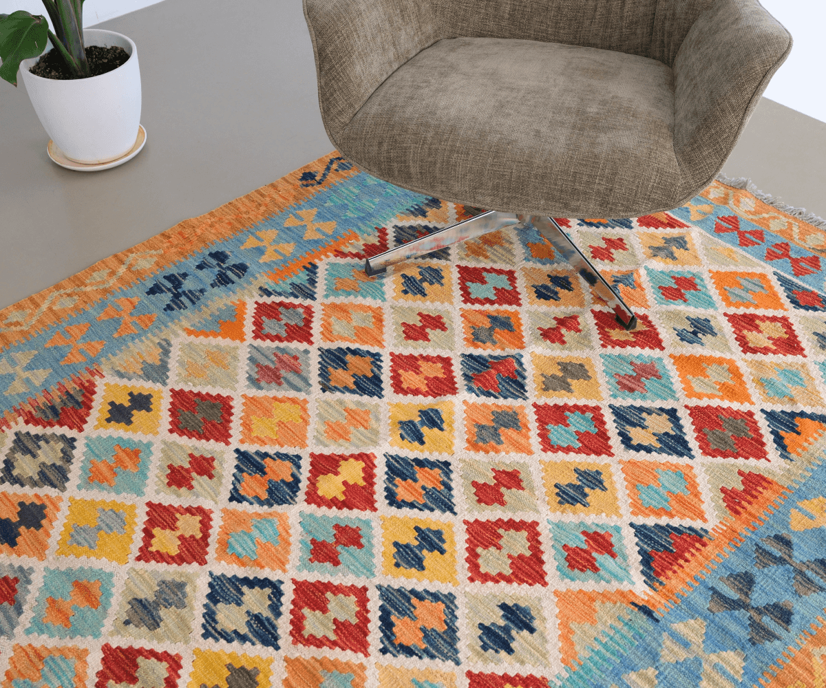 Ковер из шерсти, 200х160см