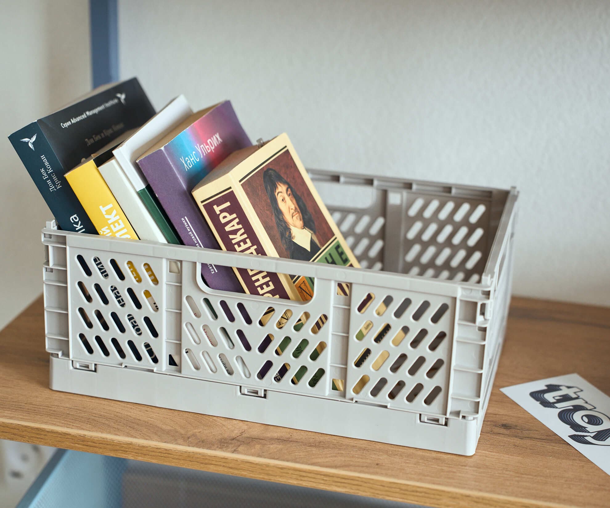 Ящик складной, серый