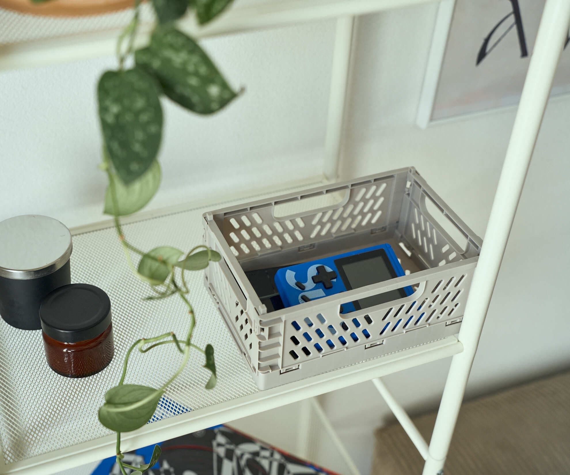 Ящик складной, серый