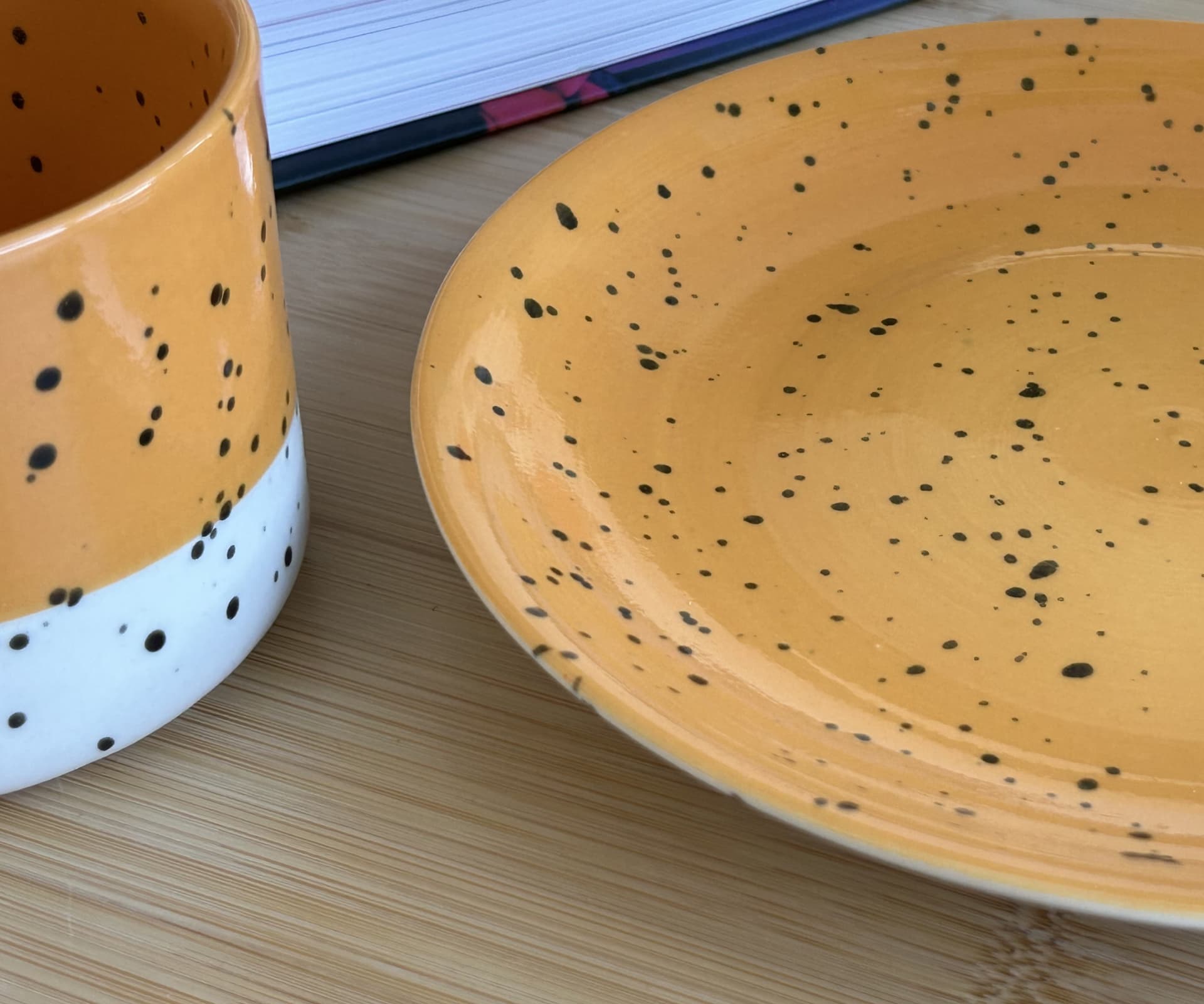 Тарелка классика Горчица