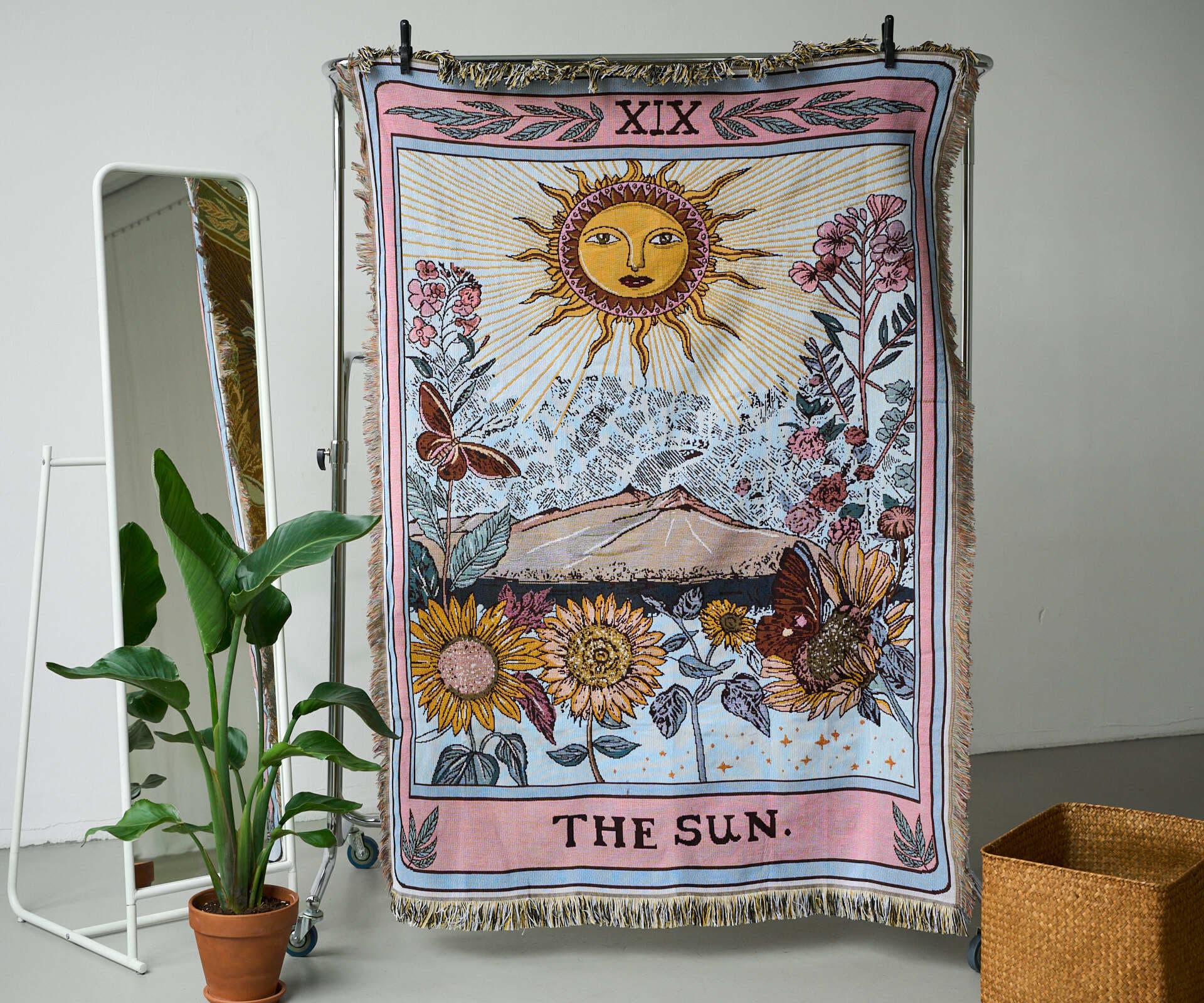 Тканный гобелен Sun, 130x180 см