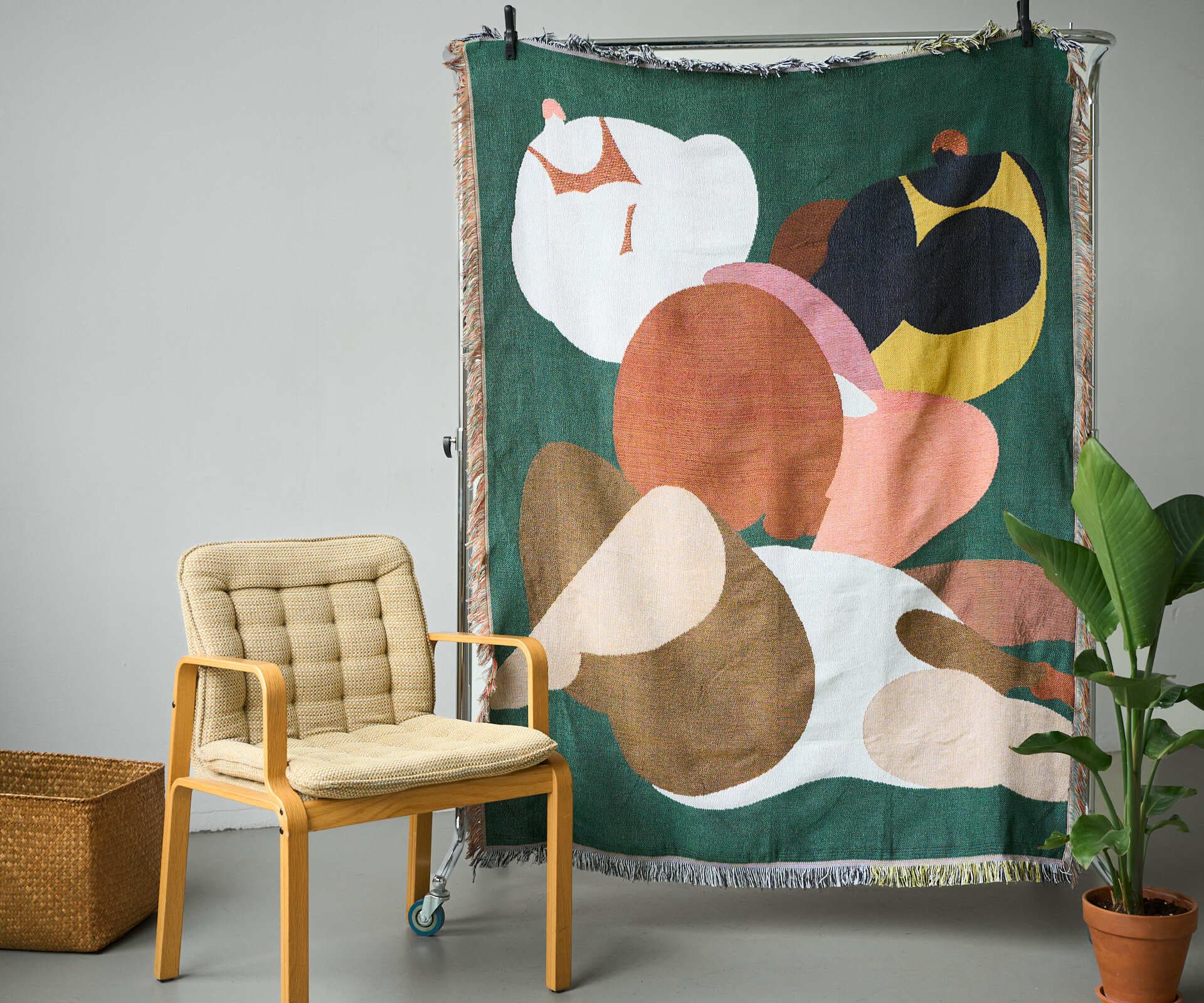 Тканный плед Beach, 130x180 см