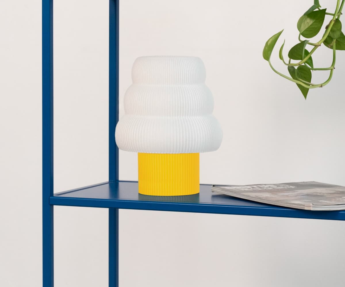 Лампа настольная Tree Yellow