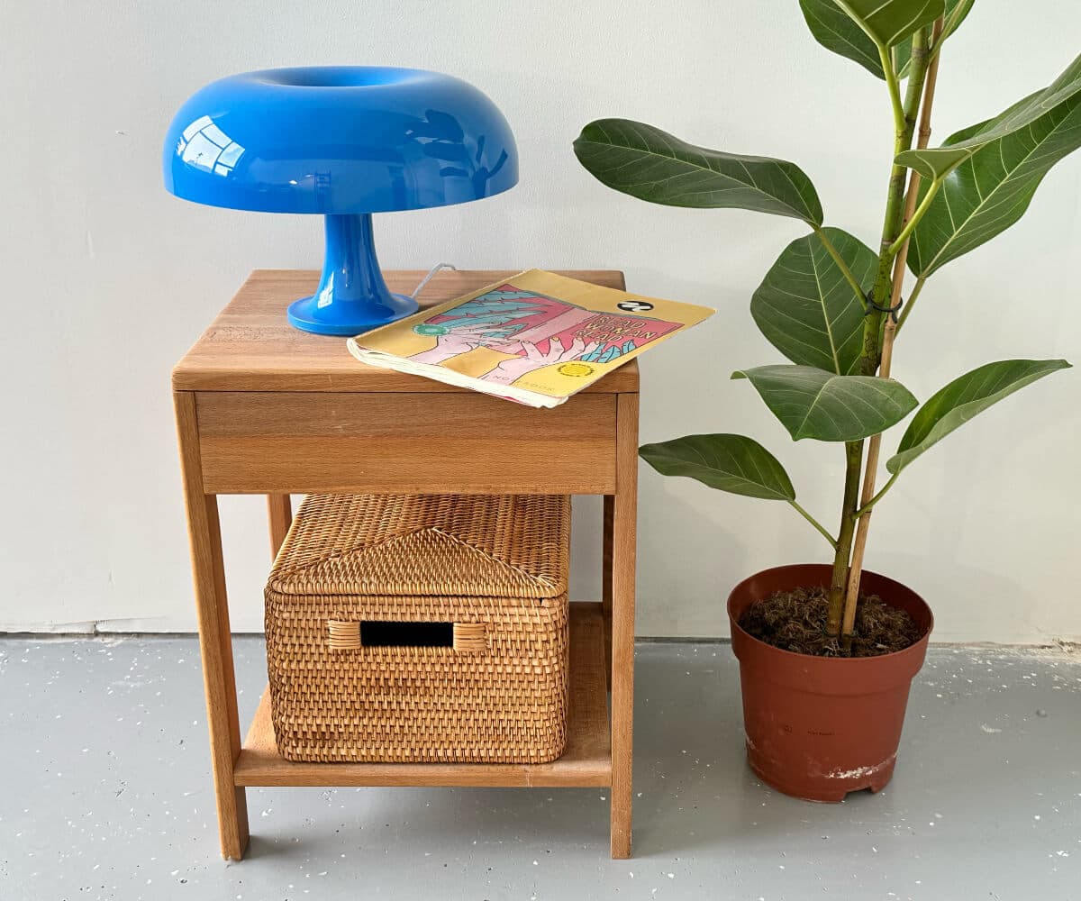 Лампа настольная Shroom, синяя