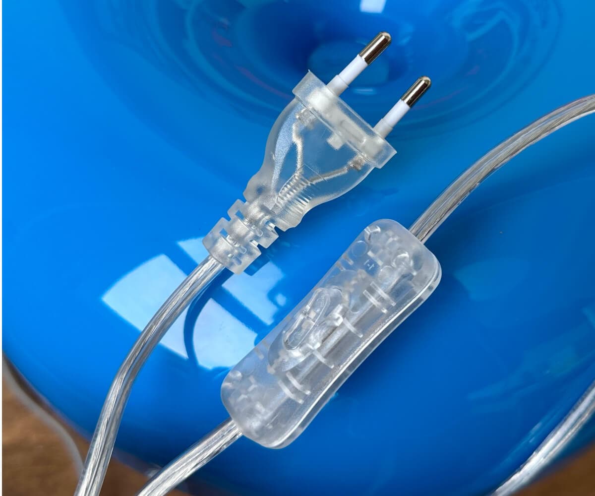 Лампа настольная Shroom, синяя