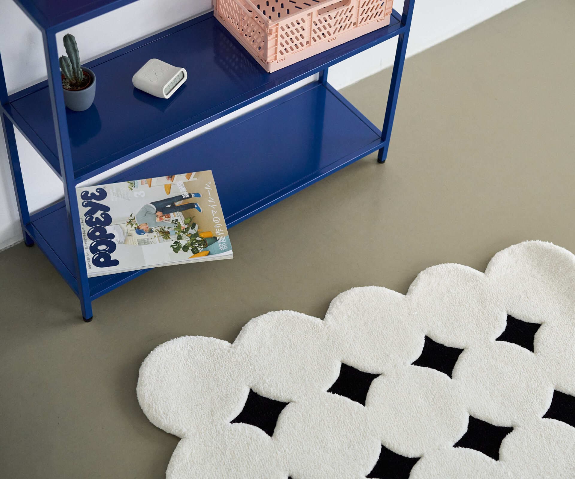 Коврик LUGG черный, 100х70 см