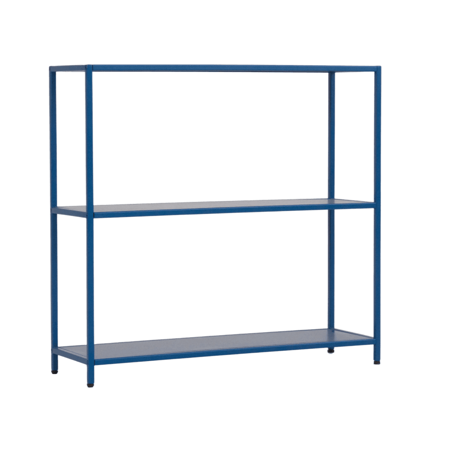 Стеллаж металлический 75х80х25, синий