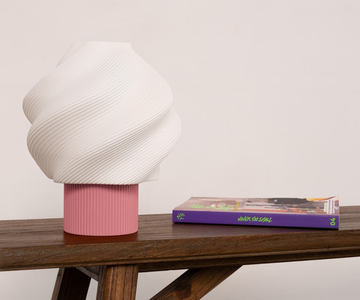 Лампа настольная Cream Pink