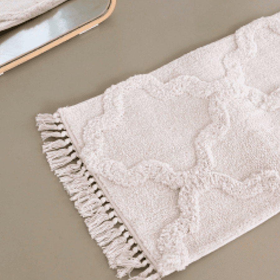 Коврик бежевый, 50х80см