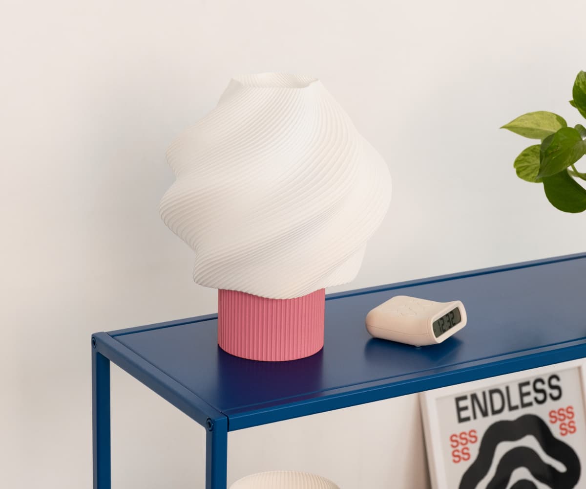 Лампа настольная Cream Pink