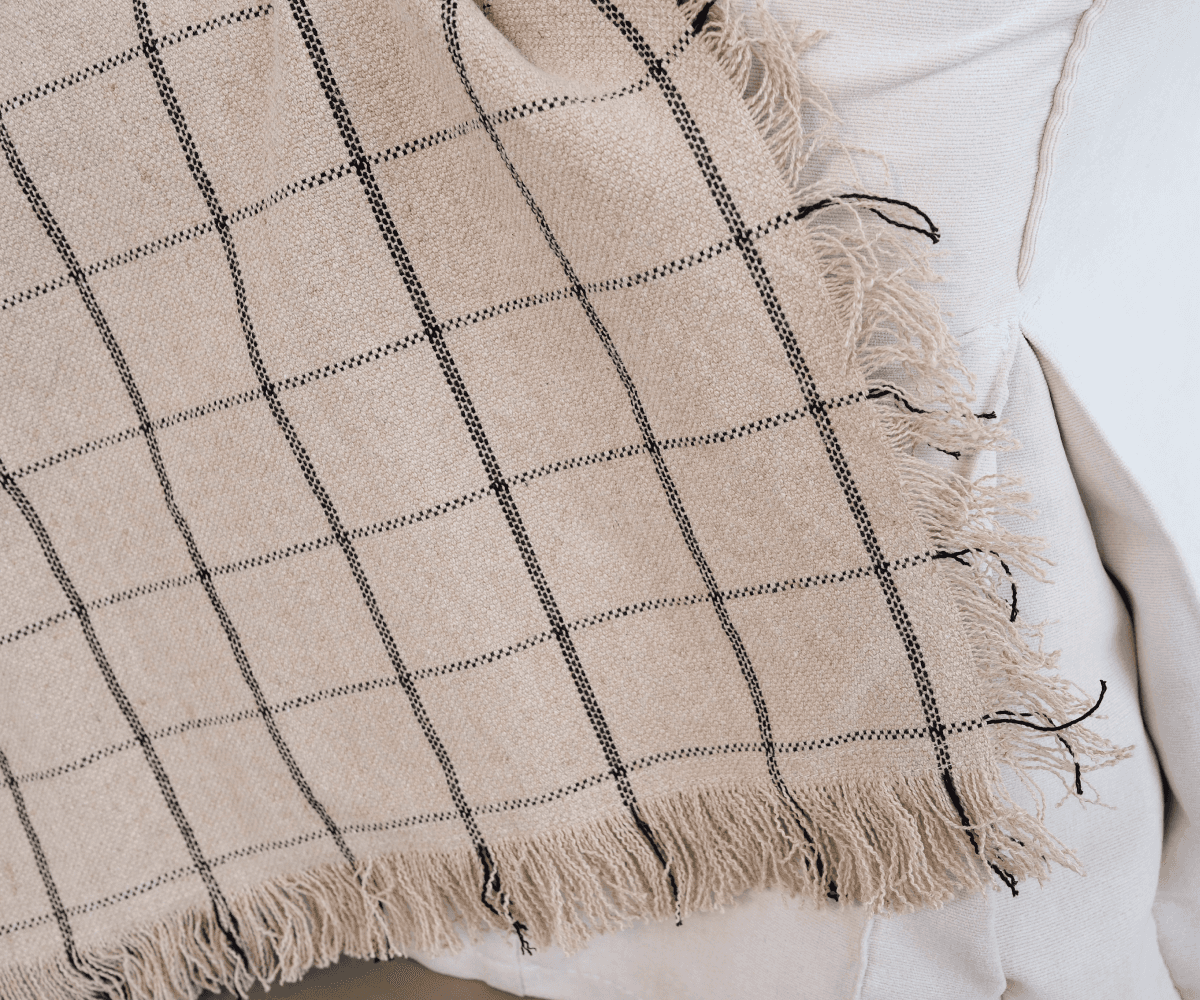 Плед клетчатый, 200х130см