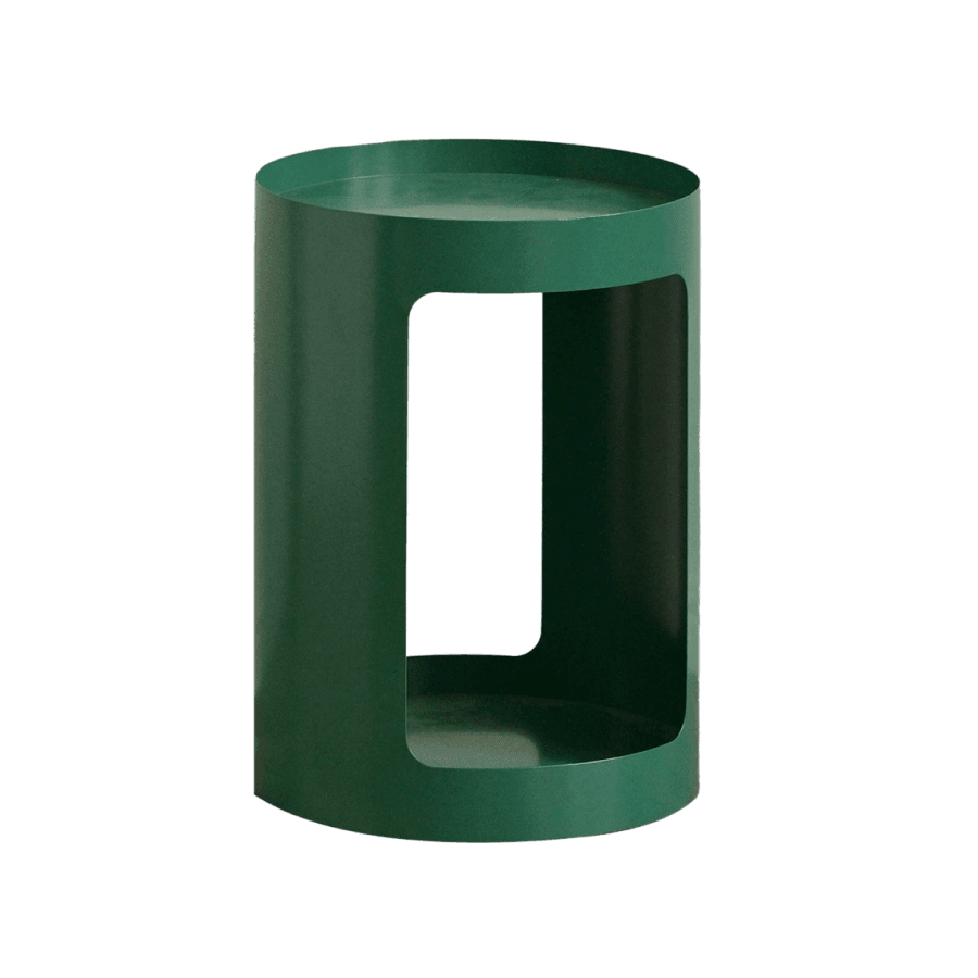 Тумба из металла, зеленая