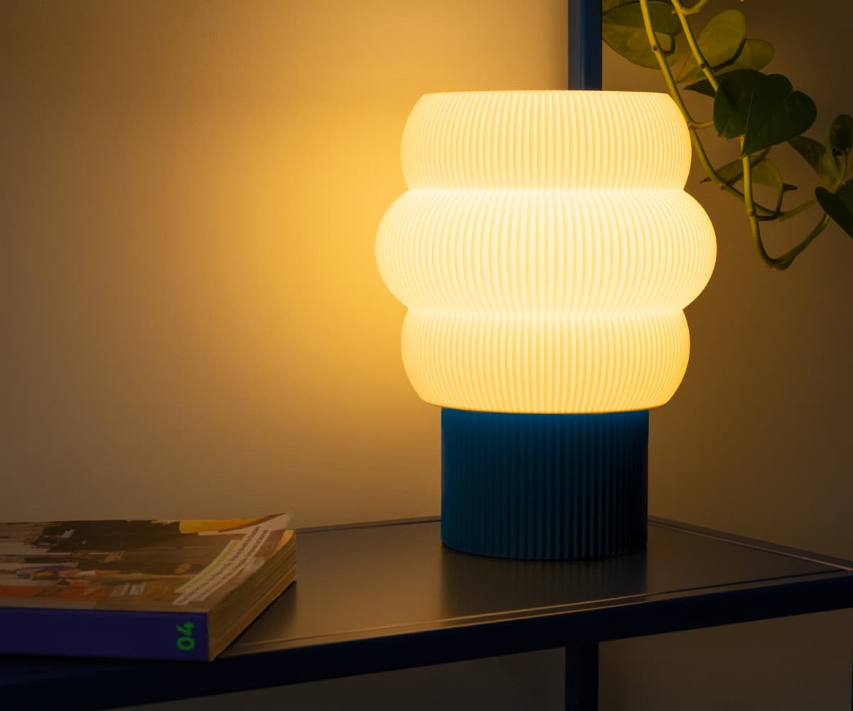 Лампа настольная Honey Blue