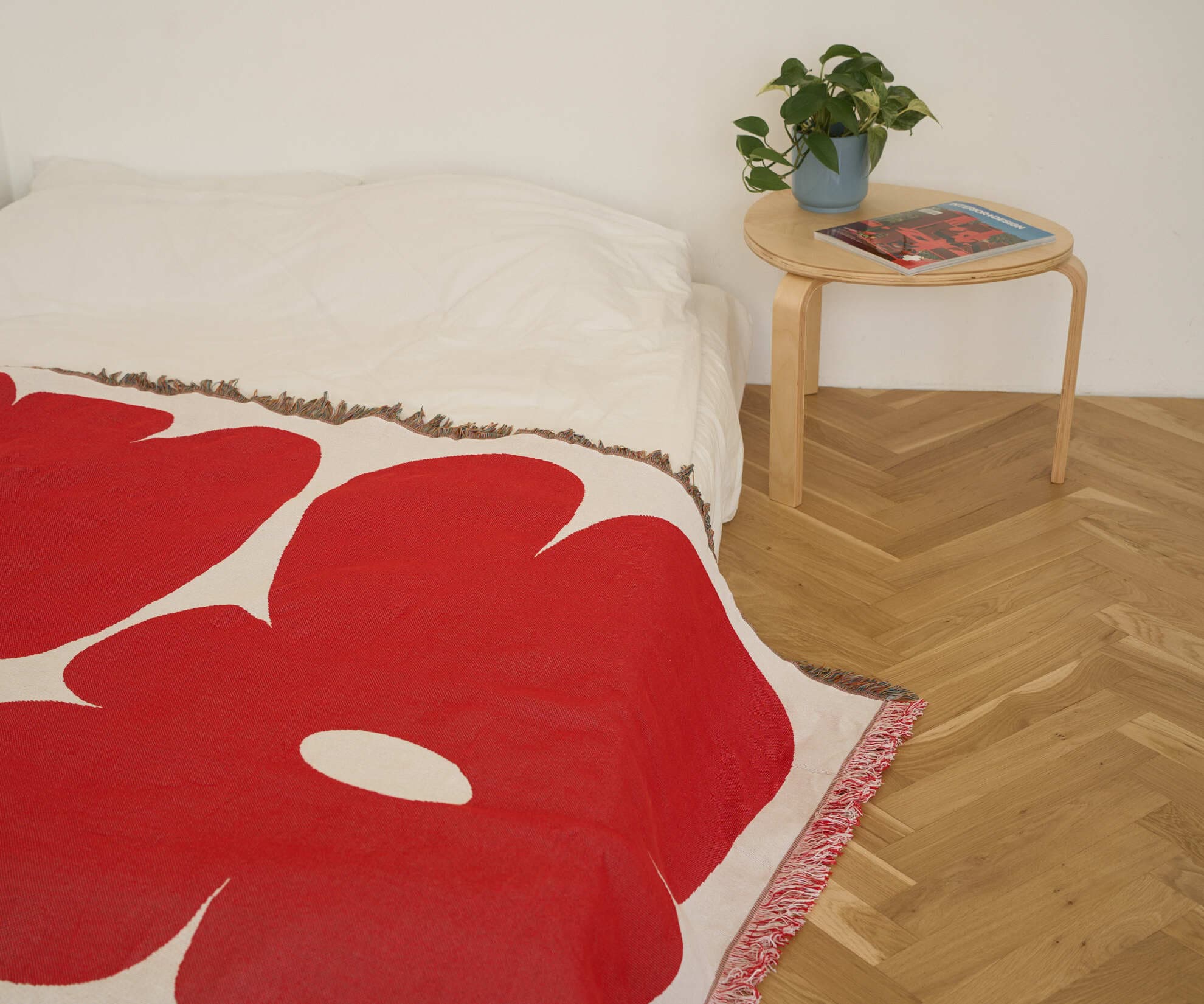 Тканный плед Flower, 130x180 см