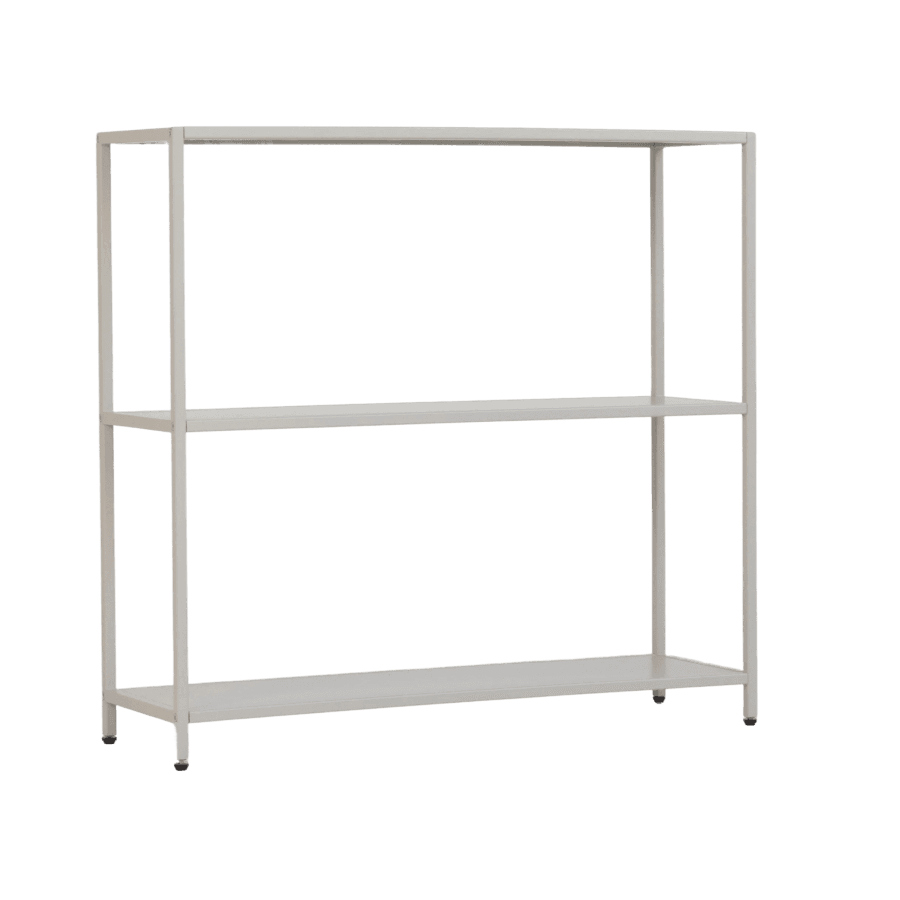 Стеллаж металлический 75х80х25, серый