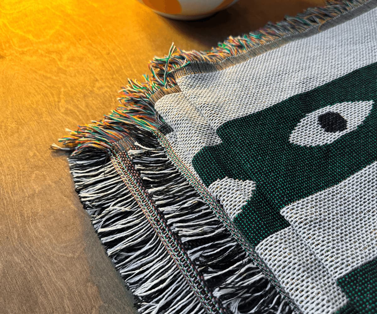 Тканный плед Snake, 130x180 см