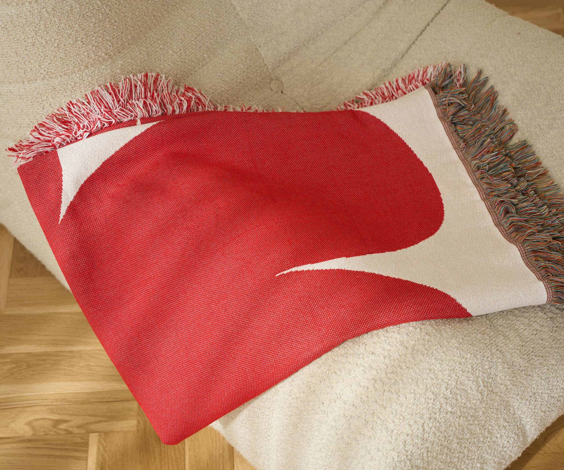 Тканный плед Flower, 130x180 см