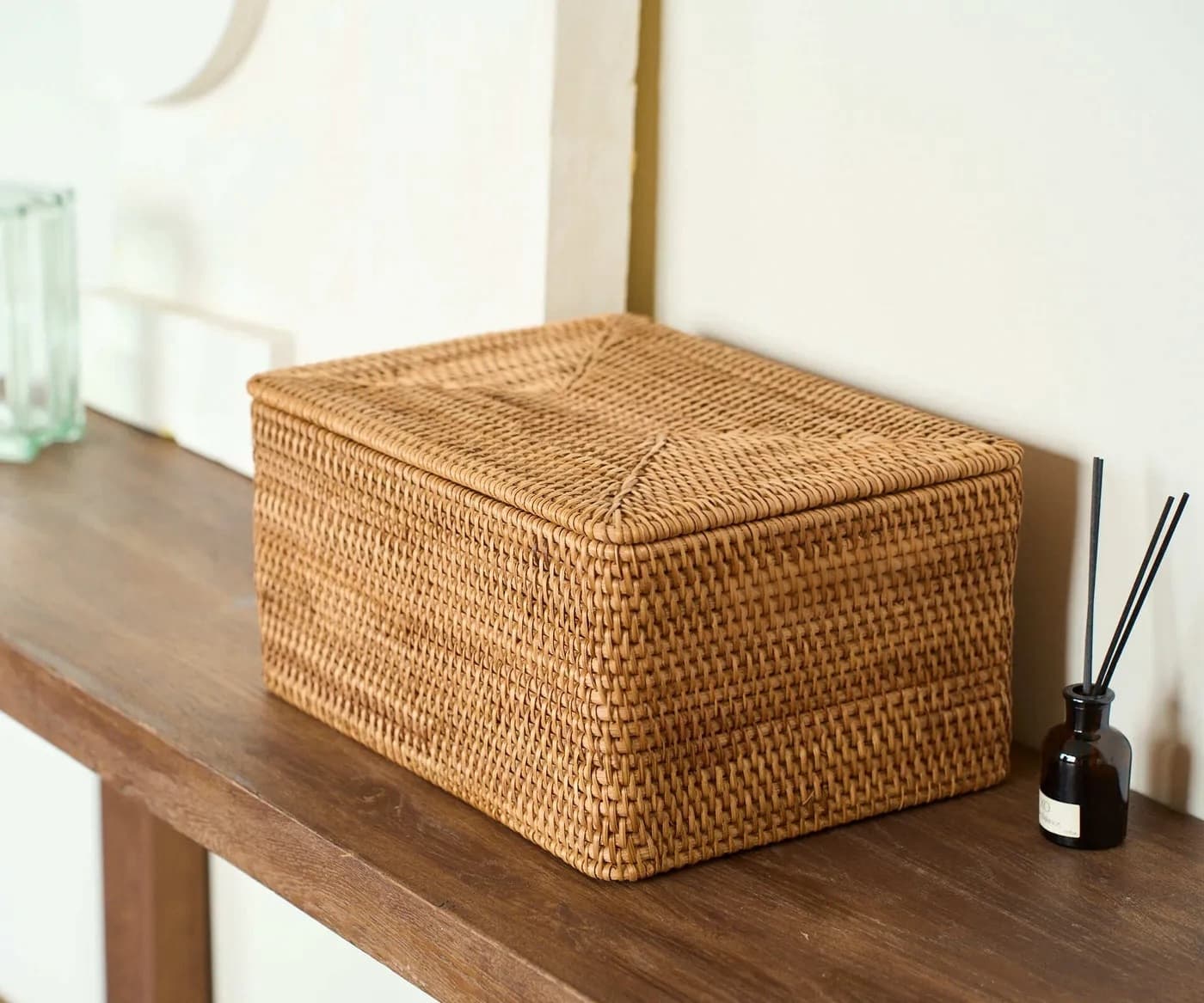 Короб из ротанга без ручек, Размер L