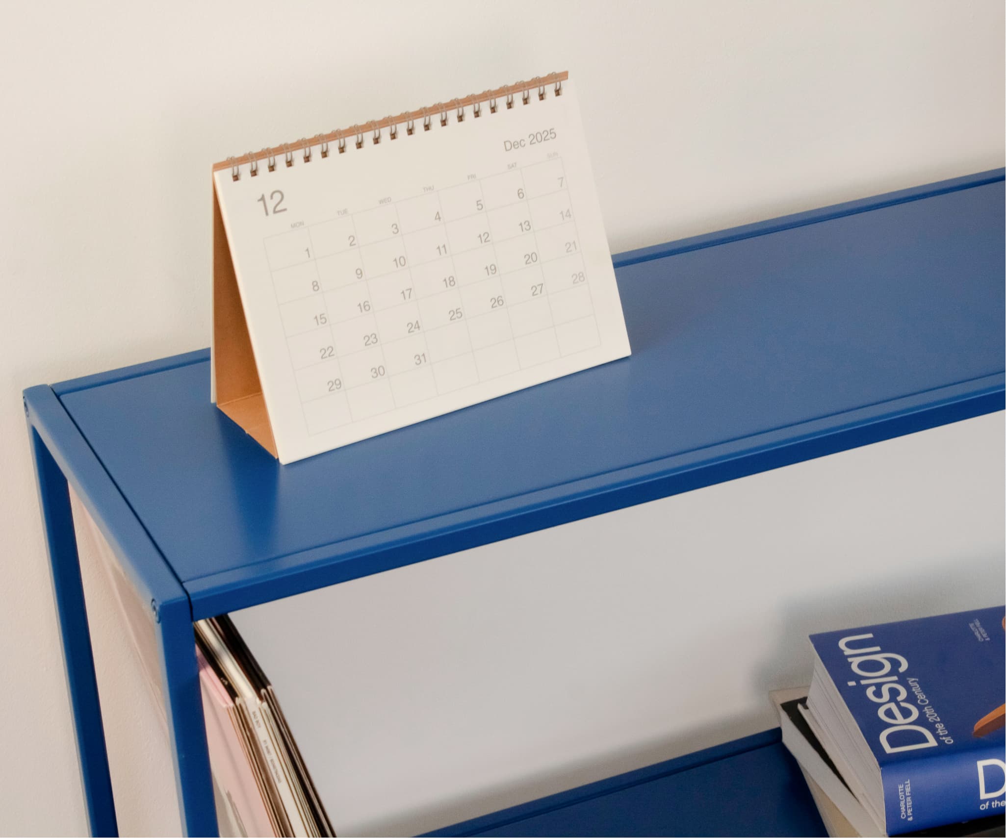 Стеллаж металлический 75х80х25, синий