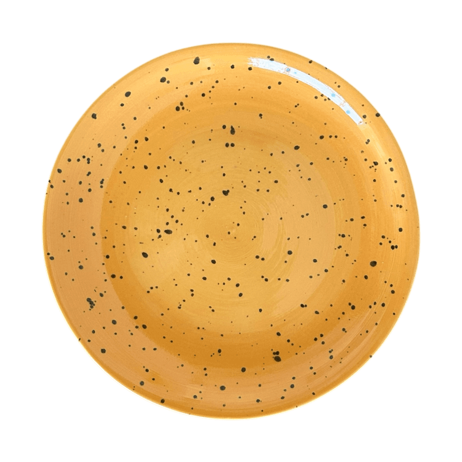 Тарелка классика Горчица