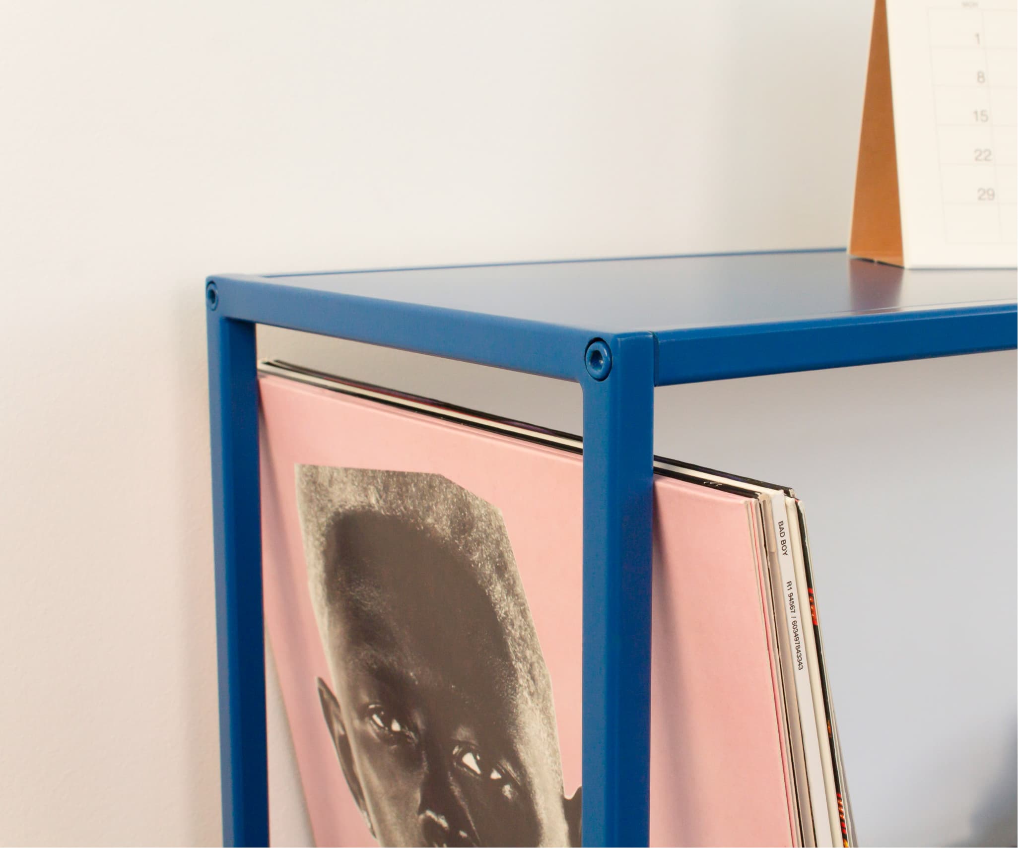 Стеллаж металлический 75х80х25, синий