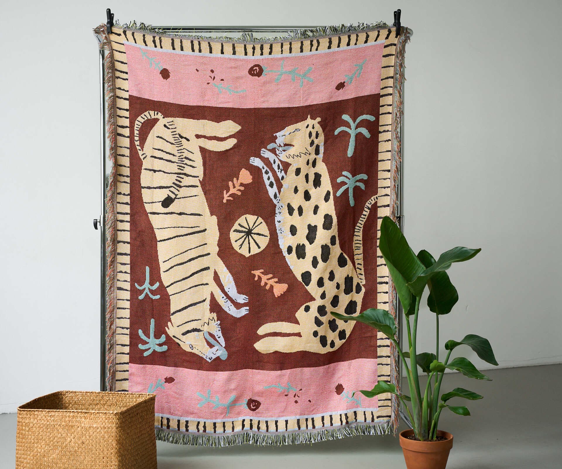 Тканный плед Tigr, 130x180 см