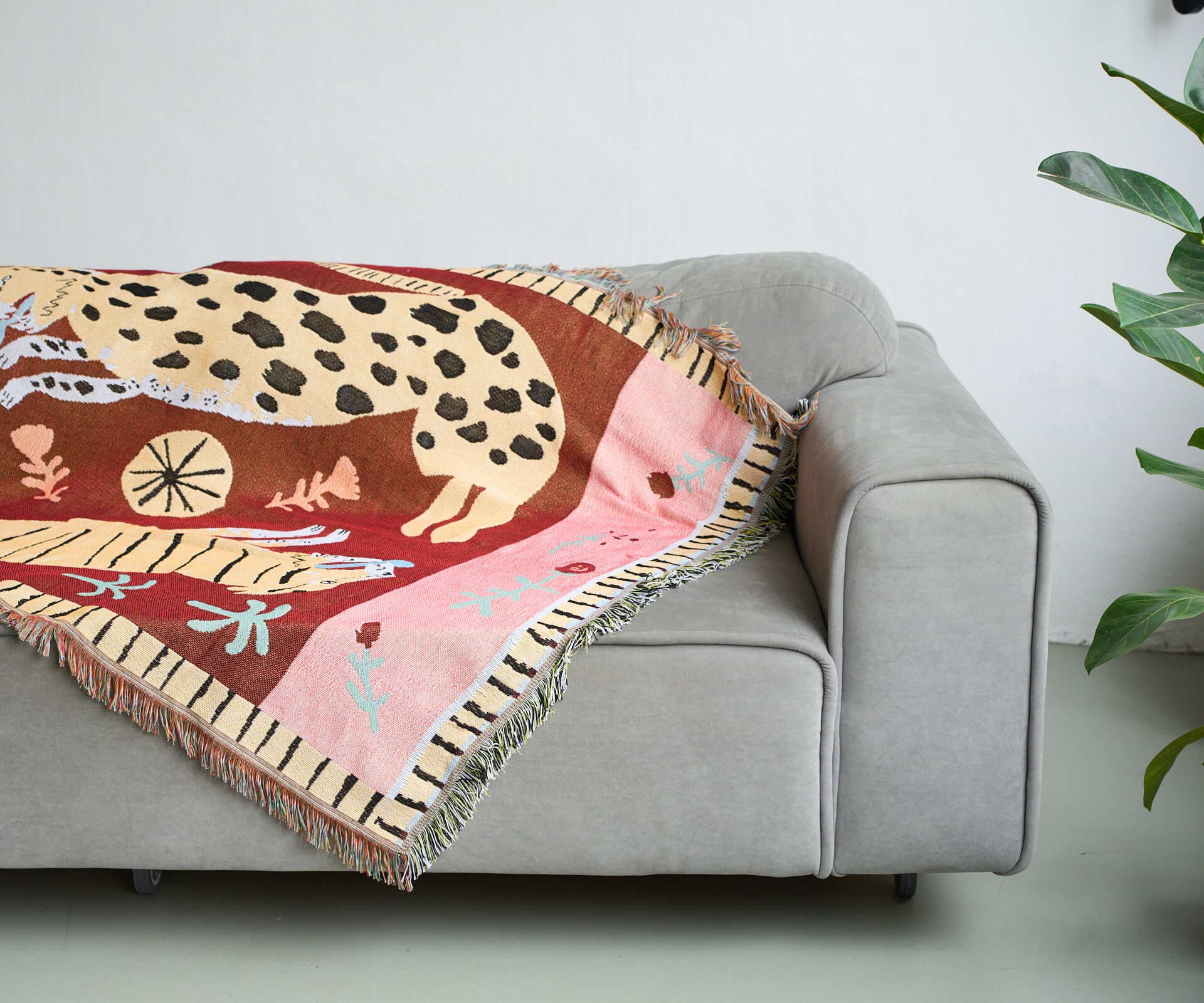 Тканный плед Tigr, 130x180 см