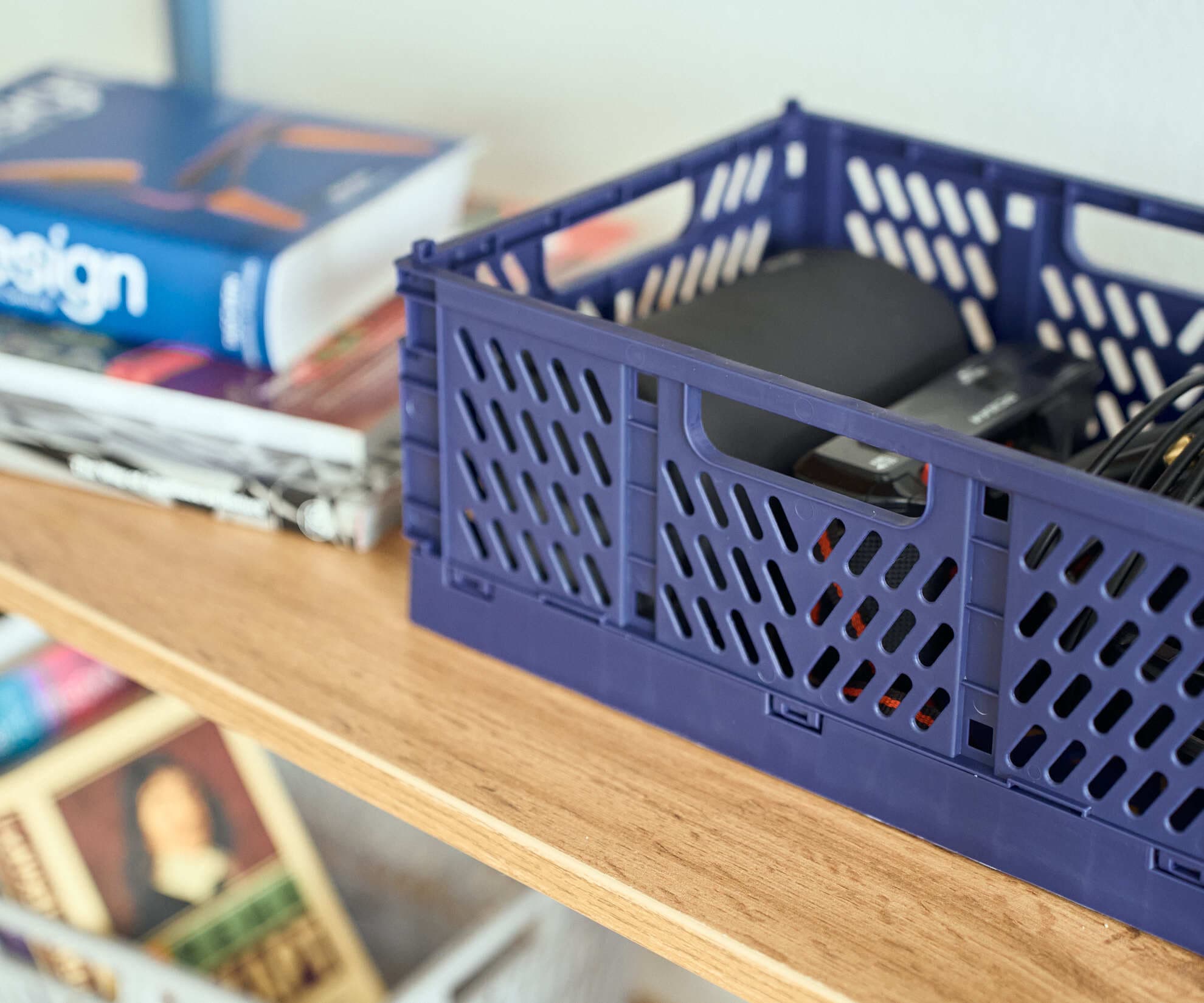 Ящик складной, синий