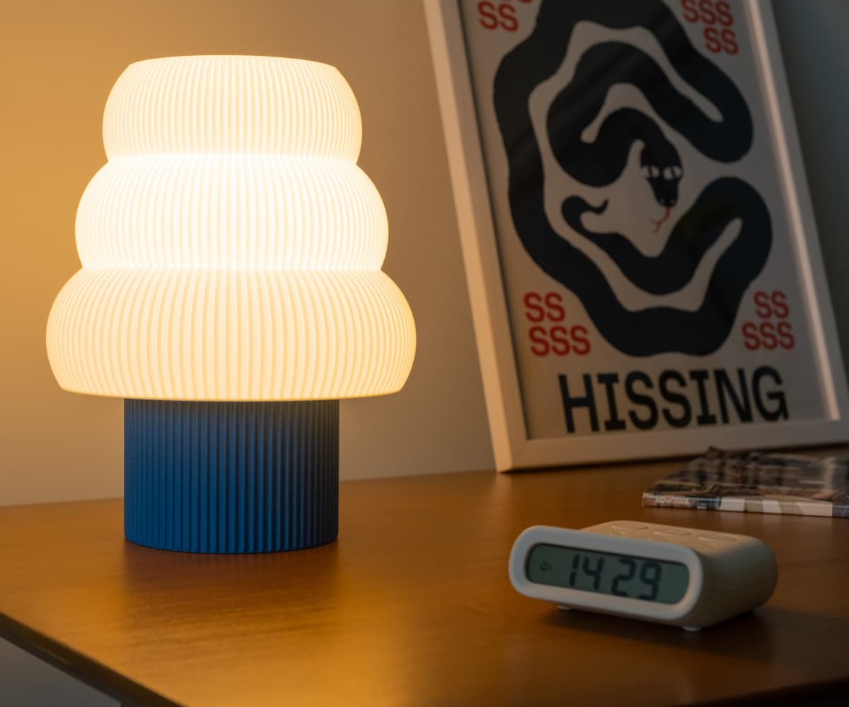 Лампа настольная Tree Blue