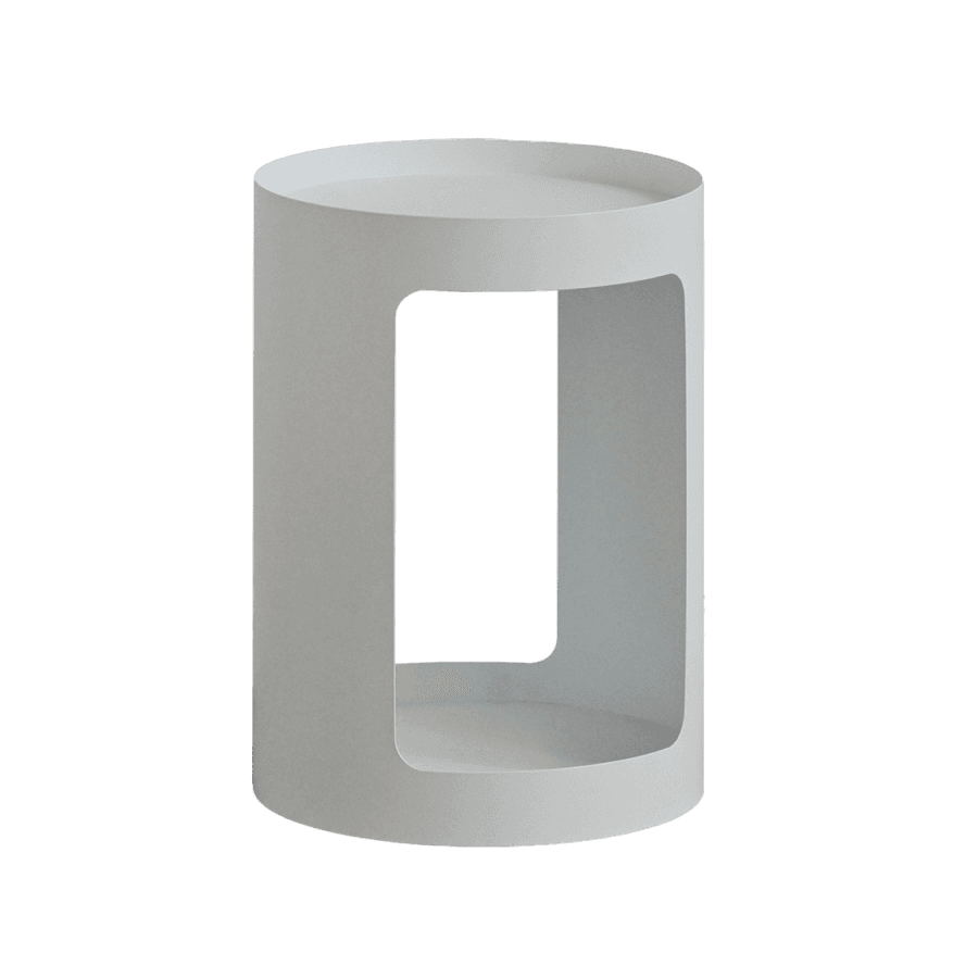 Тумба из металла, белая