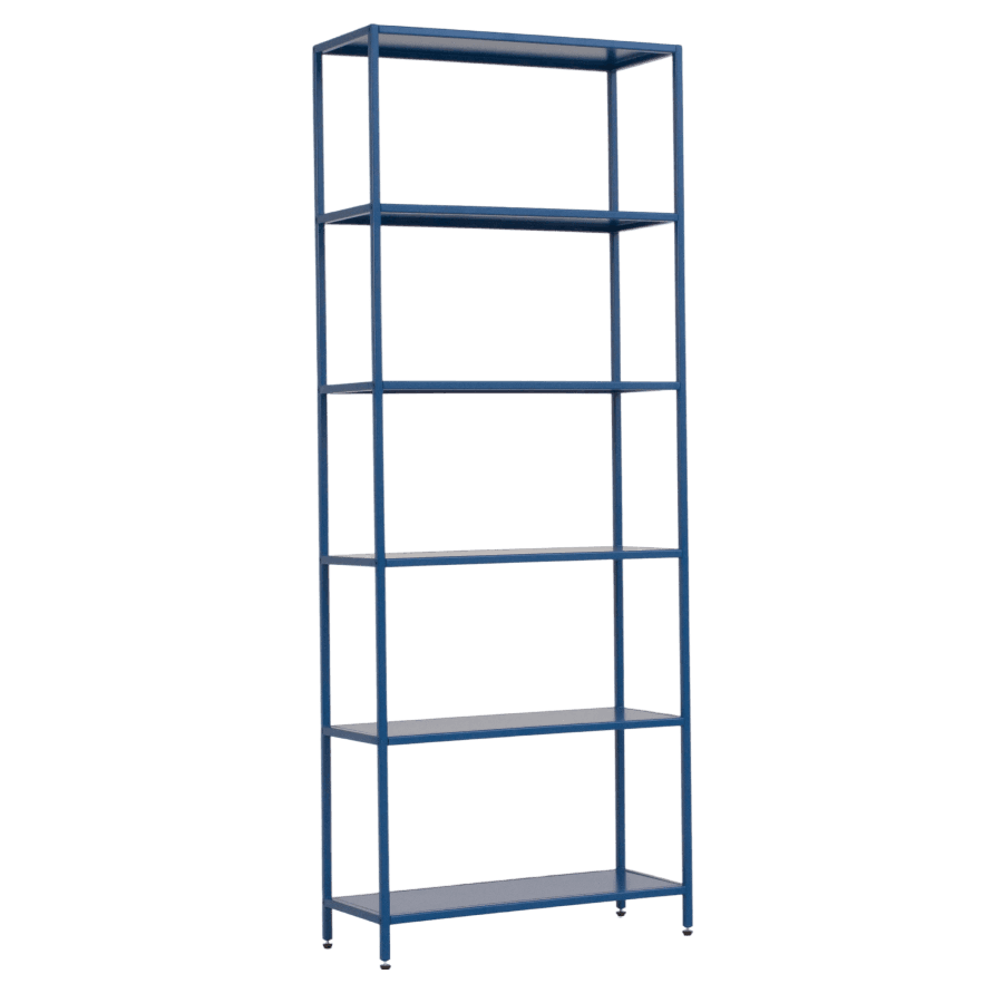 Стеллаж металлический 155х60х25, синий