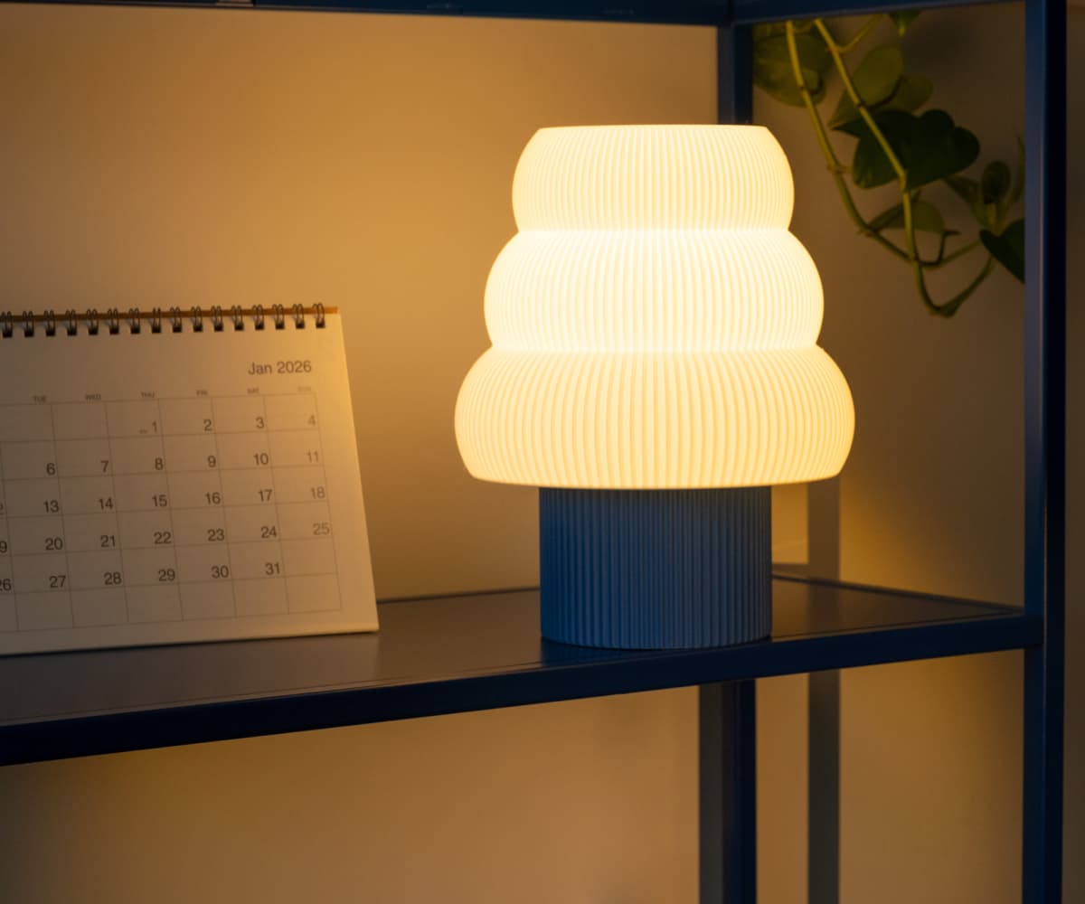 Лампа настольная Tree Blue