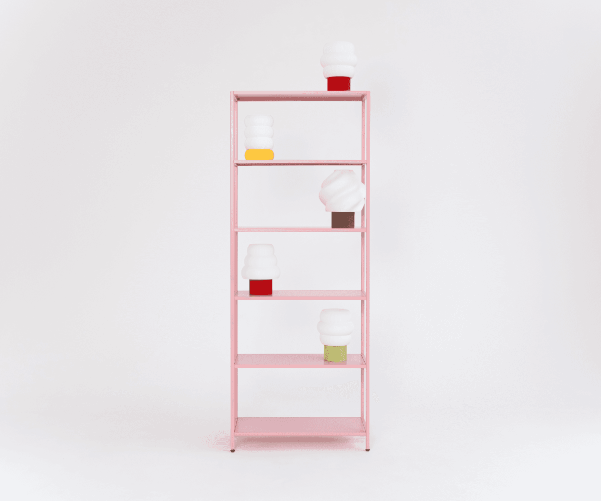 Лампа настольная Tree Red