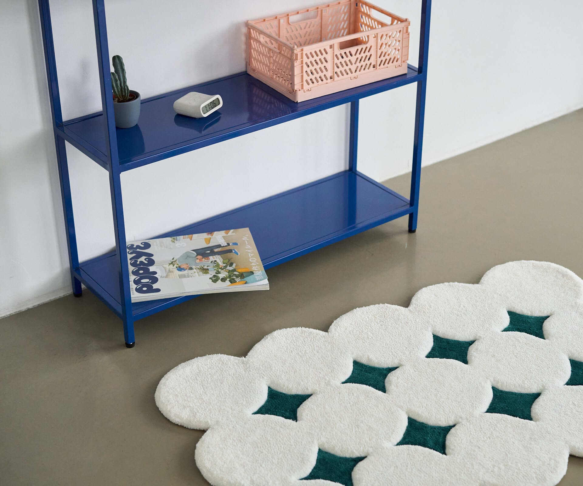 Коврик LUGG зеленый, 100х70 см