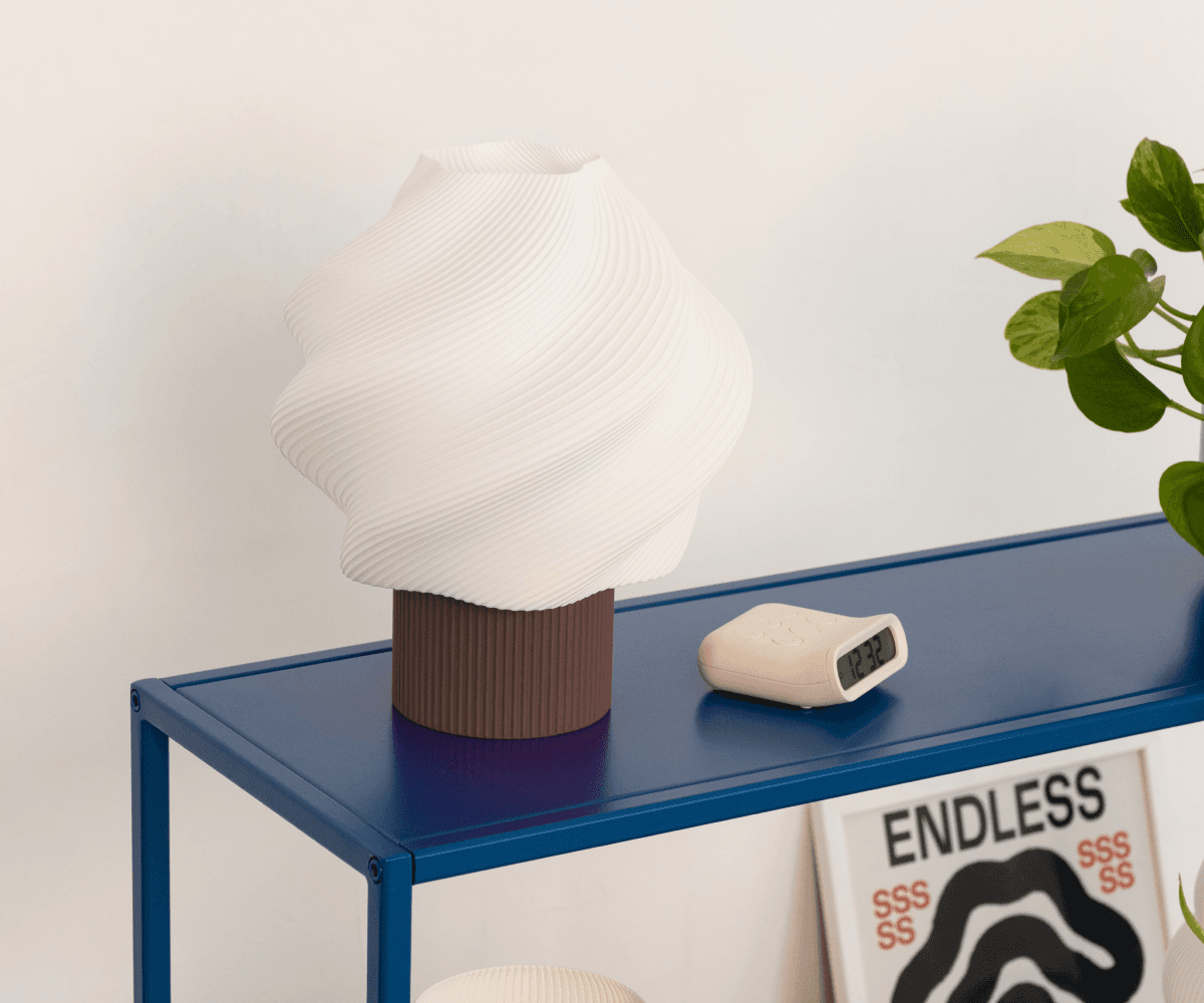 Лампа настольная Cream Brown