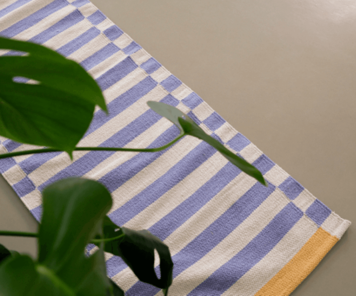 Ковровая дорожка клетчатая, 180х60см