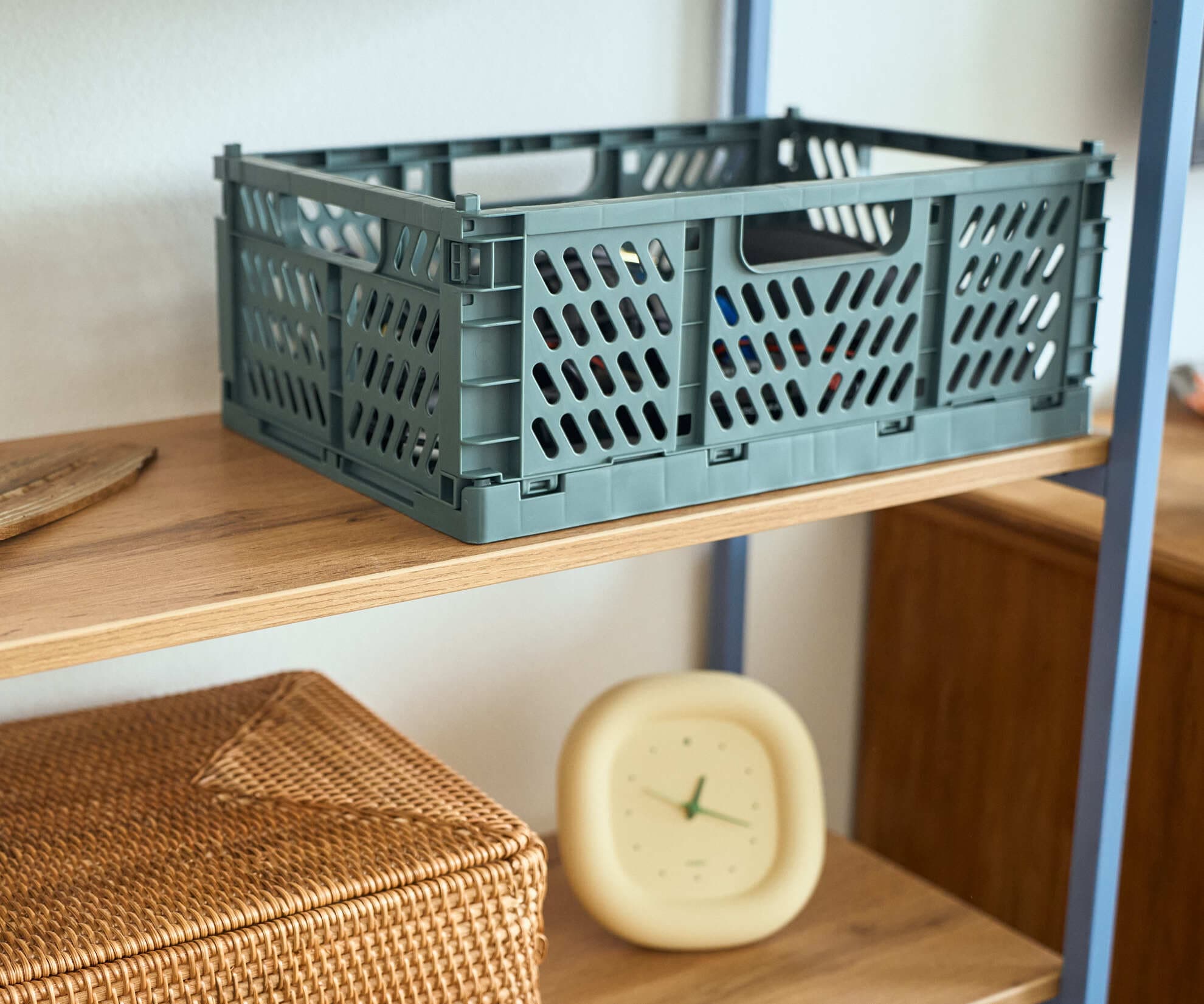 Ящик складной, зеленый