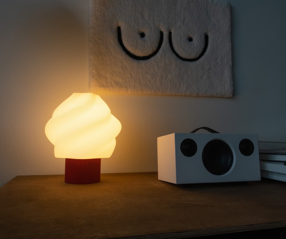 Лампа настольная Cream Red