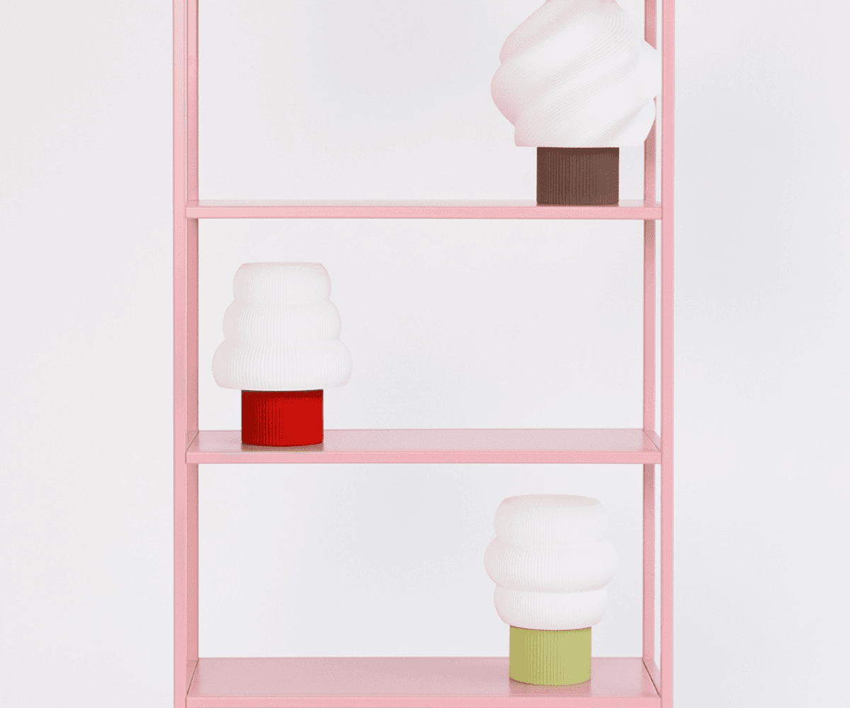 Лампа настольная Tree Red