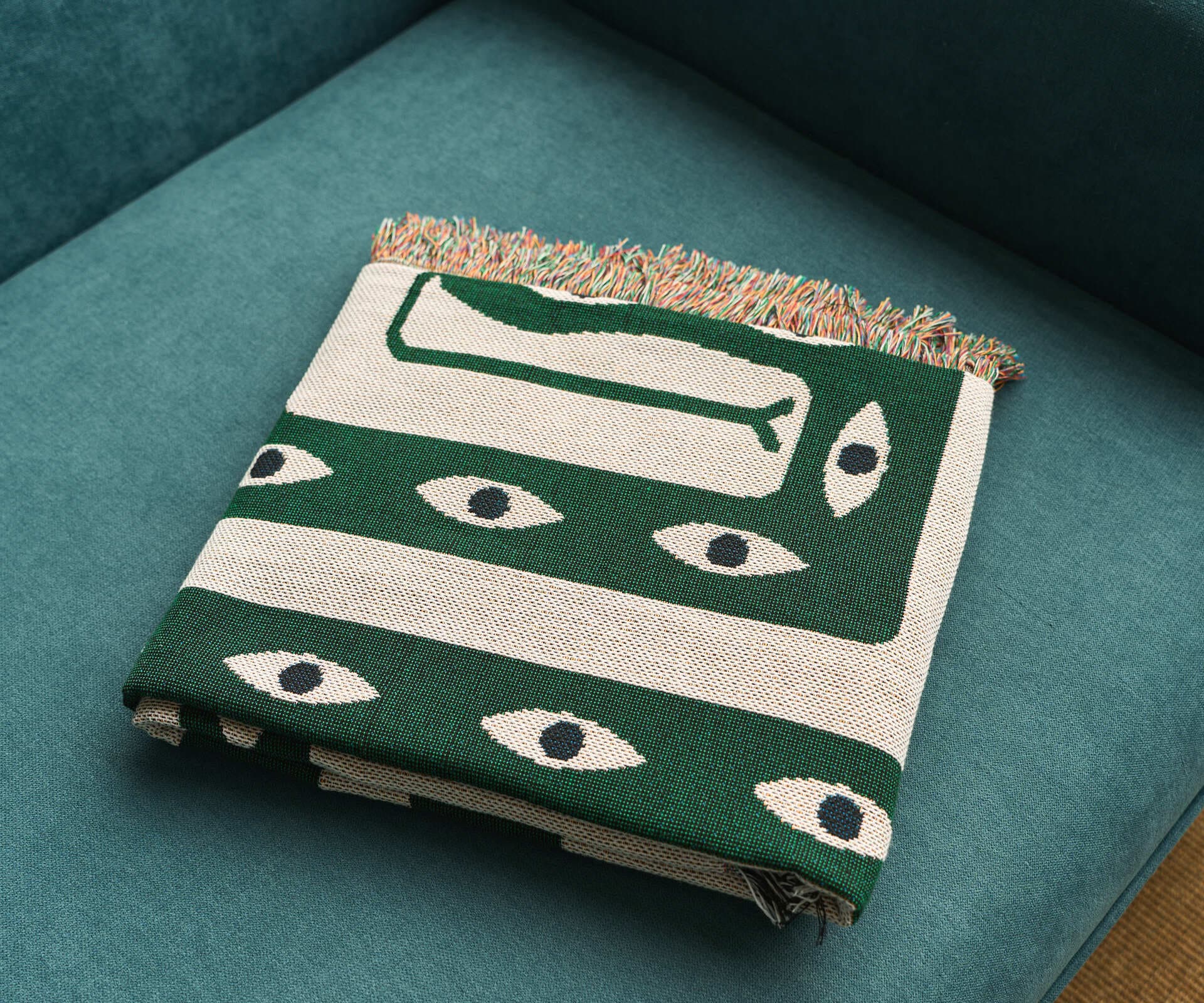 Тканный плед Snake, 130x180 см