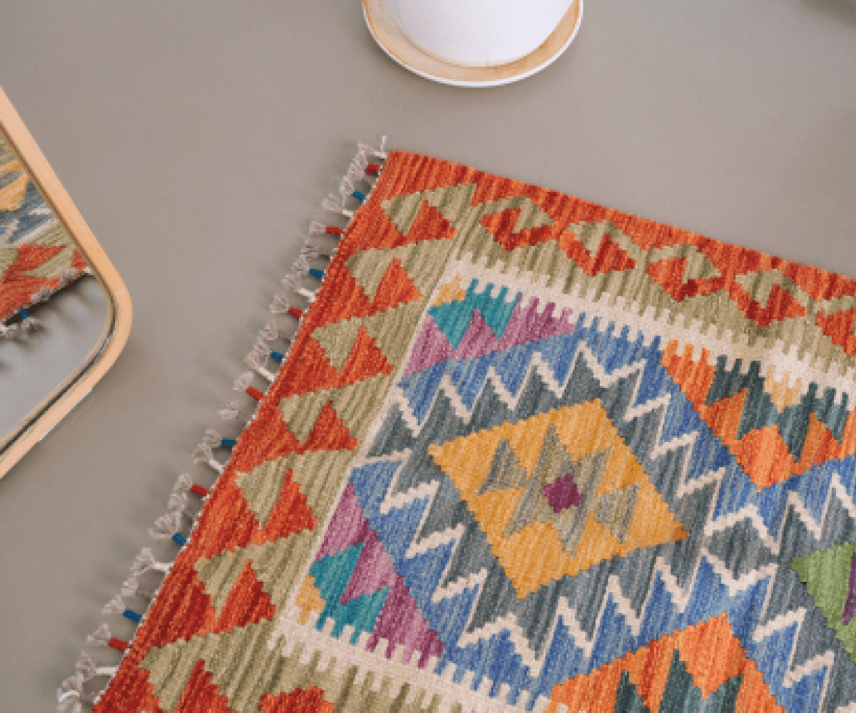 Коврик из шерсти, 60х85см