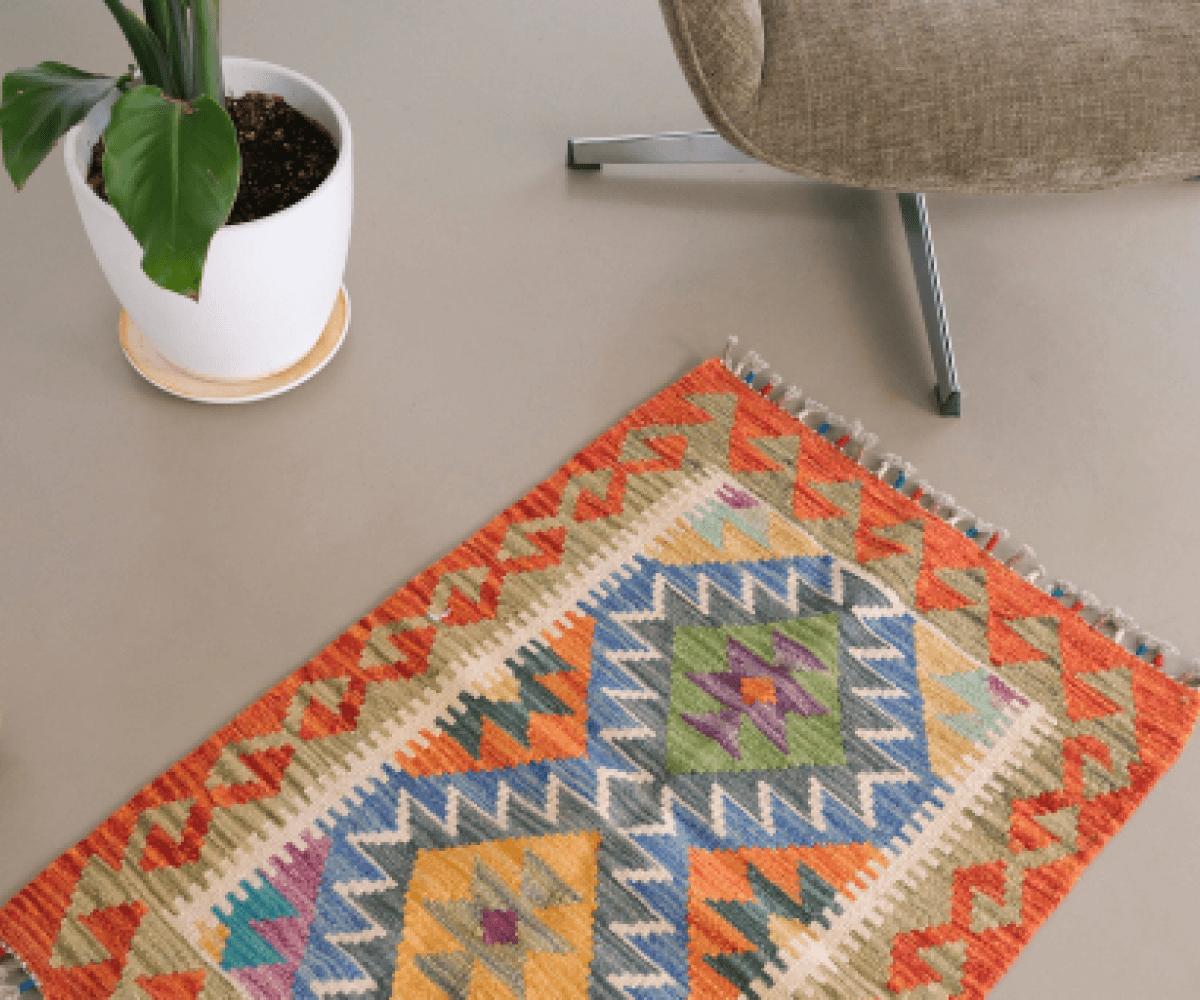 Коврик из шерсти, 60х85см