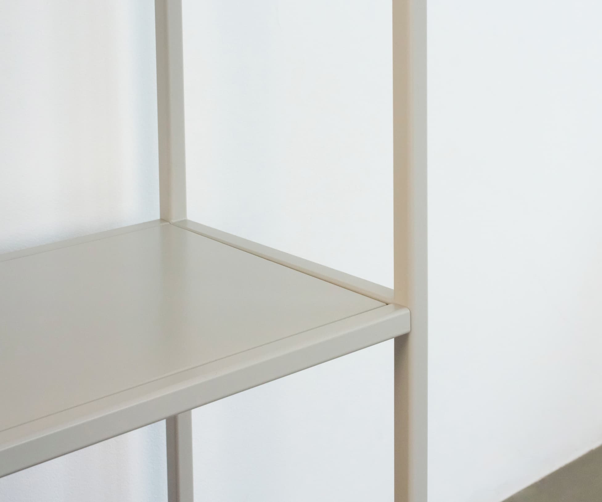 Стеллаж металлический 155х60х25, серый